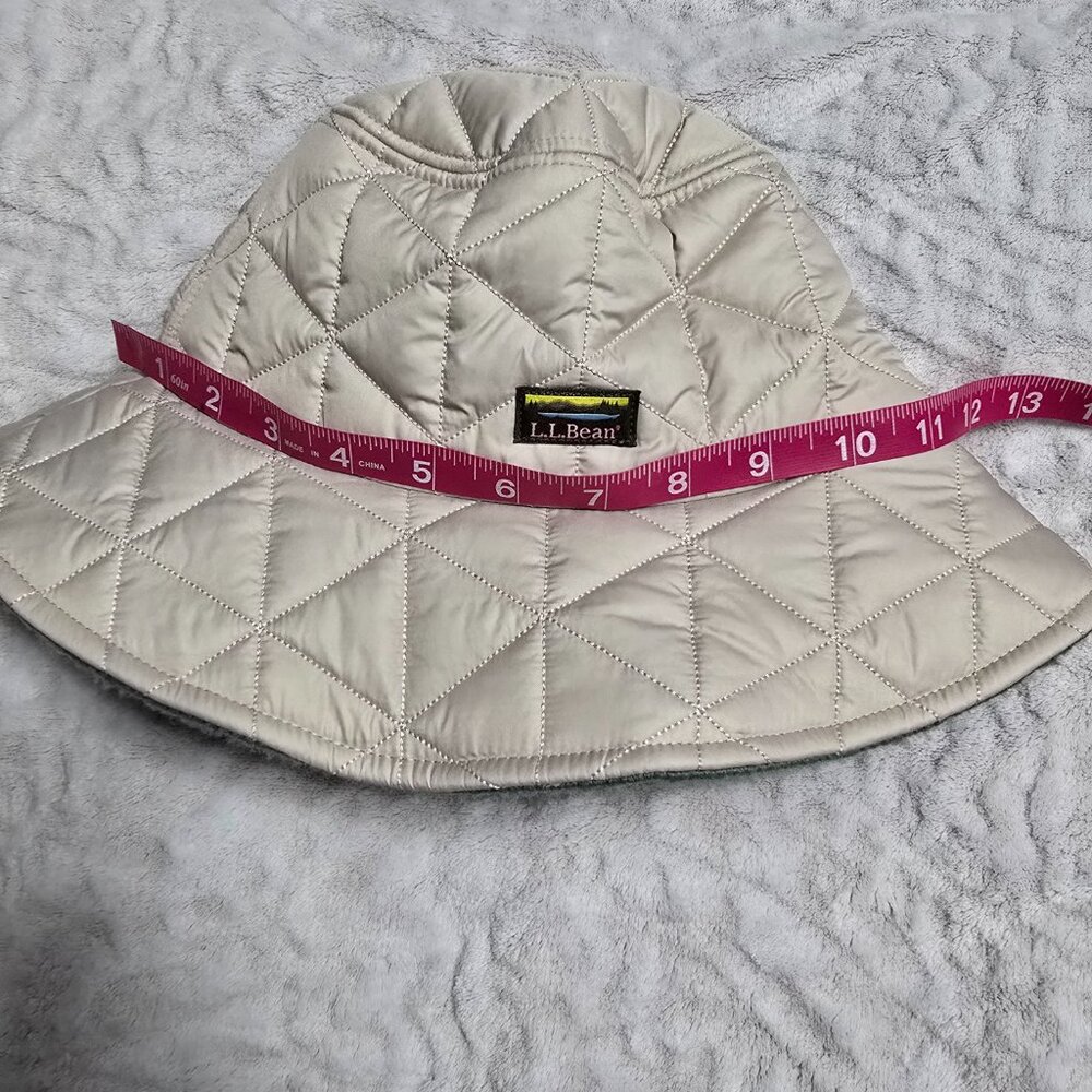 Ll Bean Reversible Winter Bucket Hat Nwot Size Small View 5